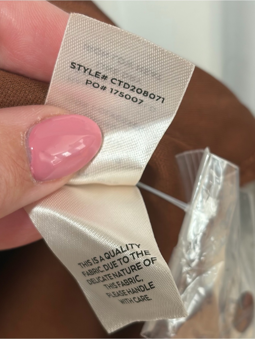Lulus Beyond Classy NWT size Small Brown Satin Halter Mini Dress - Picture 12 of 15